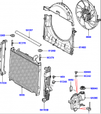 Difuzor INFERIOR electroventilator motor 3,6 TD Land Rover