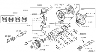 Segmenti piston STD  motor 3,0 DTi Nissan (per piston)