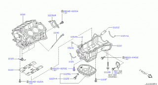 Baie ulei motor 3,5 V6 Nissan Murano (poz.1110)