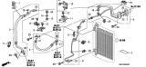 Conducte aer conditionat Honda Civic 2,2 CTDi (vezi schita)