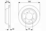 Disc frana spate Mitsubishi Pajero IV (300 mm si 332 mm)