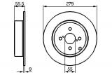 Disc frana spate Toyota Corolla E12