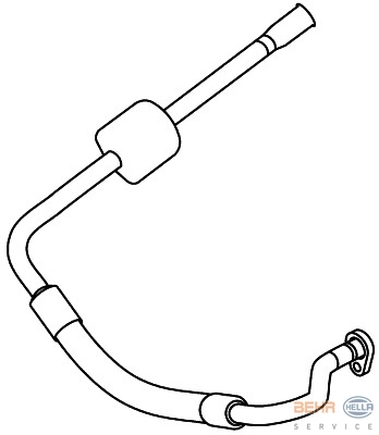 Conducta AC Citroen C5 (poz.4)