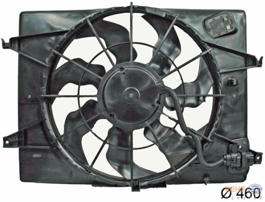 Ventilator+difuzor radiator  Hyundai Tucson