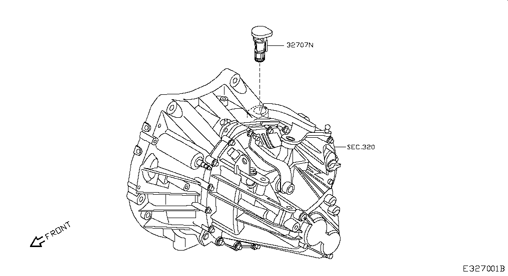 Pinion vitezometru Nissan Qashqai