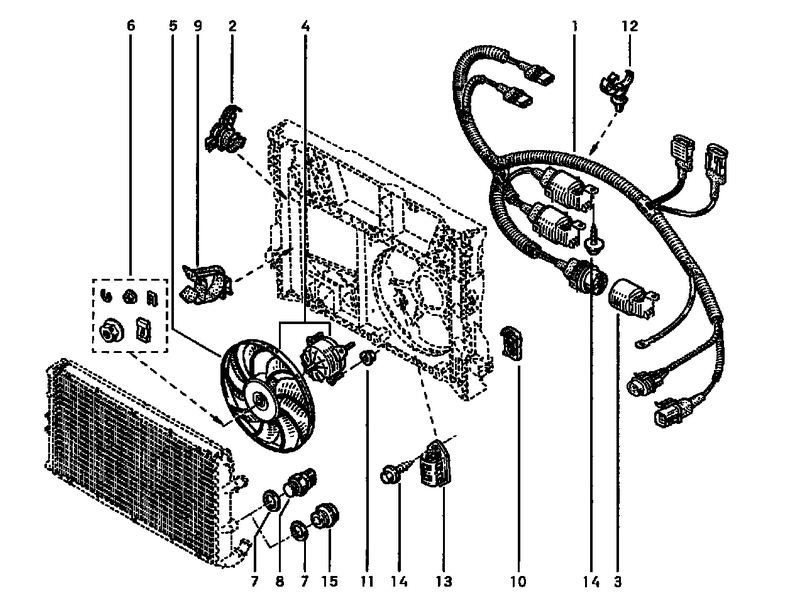 Electroventilator racire radiator Renault Master II