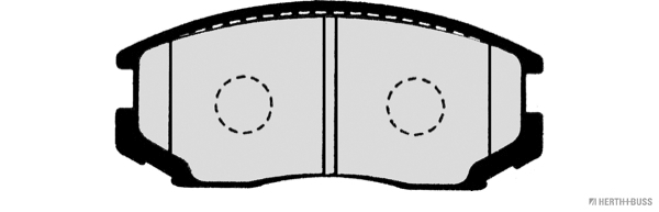 Placute frana fata Daihatsu Terios
