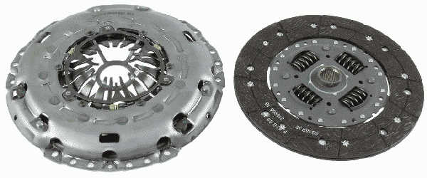 Kit ambreiaj (disc+placa) Mitsubishi Outlander II motor 2,0 DI-D