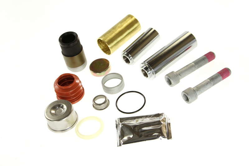 Kit reparatie etrier (ghiduri+culisante+suruburi egale) Knorr SB 5,6,7 si SN 6,7