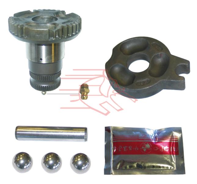 Kit complet ax cu suport etrier Meritor C Lisa si D Lisa