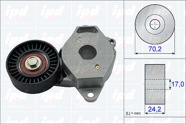 Intinzator curea transmisie motor 1,3 Dual VVTi Toyota