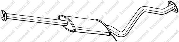 Toba esapament intermediara Hyundai Getz motor 1,1