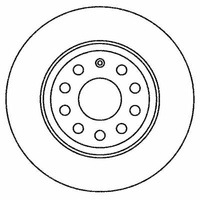 Disc frana punte spate Vw Tiguan