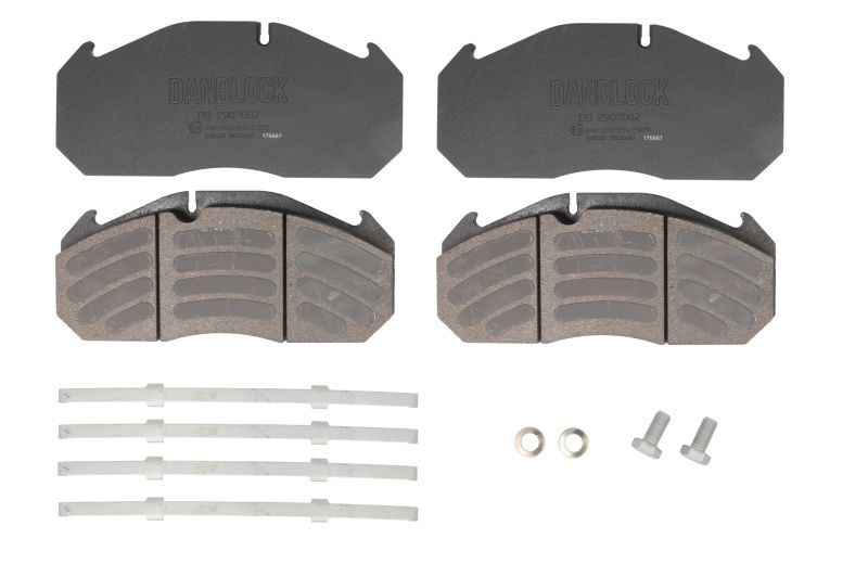 Placute frana punte fata Man F2000