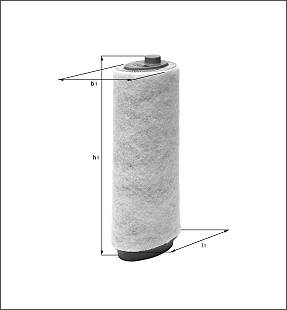 Filtru aer motor BMW 2.0TD 