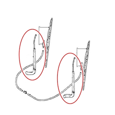 Brat stergator parbriz Daf LF