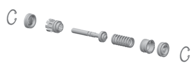 Kit reparatie uscator aer Volvo FH4,Renault Range T 