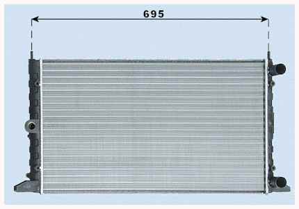 Radiator apa Sharan (1.9 TDI)