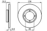 Disc frana fata Daewoo Matiz