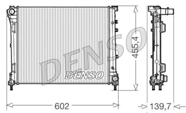 Radiator racire  Fiat 500