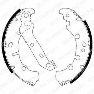 Set saboti frana mana Yaris II