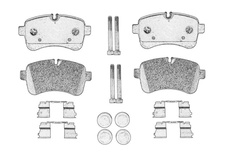 Placute frana punte spate Iveco Daily IV