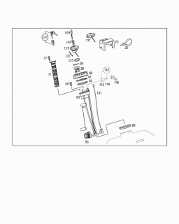 Sonda litrometrica rezervor Atego (poz.83)