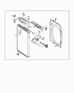 Difuzor ventilator Axor (poz.160)