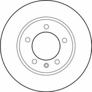 Disc frana spate Renault Master/Movano