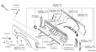 Oala reparatie bena spate Navara (poz.93551)