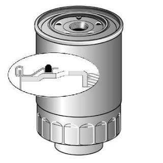 Filtru motorina motor Nissan 2,5 dCi