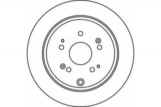 Disc frana spate Honda CRV II (280 mm/304 mm)