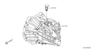 Pinion vitezometru Nissan Qashqai