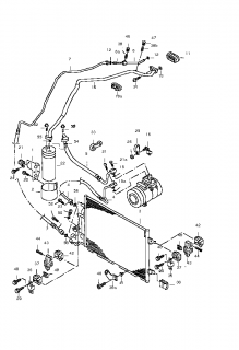 Conducte de aer conditionat Vw Passat 3B3 (vezi schita si pret)