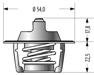 Termostat motor 2,0 CRD Jeep Compass