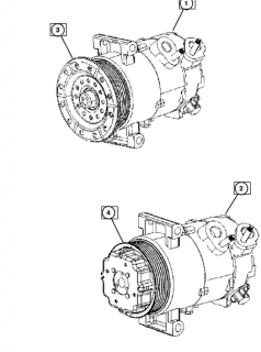 Compresor clima Jeep Compass/Patriot 