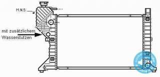 Radiator racire motor Sprinter