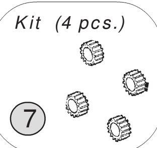 Kit reparatie sateliti cutie viteza Renault Midlum (poz.2)