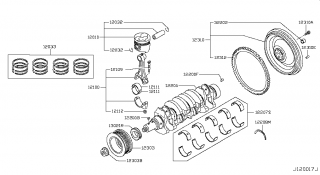 Biela motor 3,0 DDTi  Nissan 