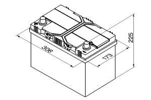 Acumulator Sorento 95Ah