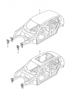 Capac lonjeron fata Vw Tiguan