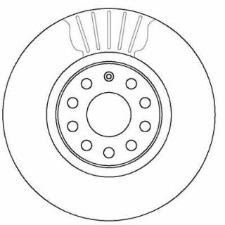 Disc frana punte fata Vw Tiguan