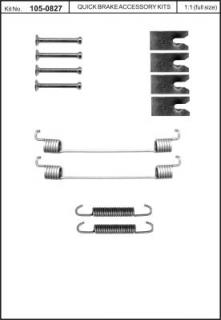 Set reparatie frana tambur punte spate Nissan Micra III