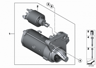 Demaror motor 1,6 Mini Cooper