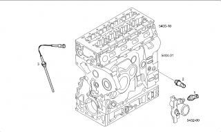 Senzor nivel ulei motor 2.3JTD Iveco