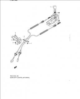 Timonerie (cabluri) cutie viteze Suzuki Swift motor 1,3 DDiS