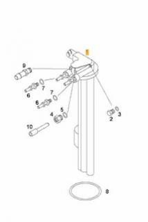 Sonda litrometrica de 345 mm Man TGL 12 motor 6871 cmc