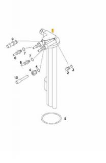 Sonda litrometrica de 345 mm rezervor Man TGL 8