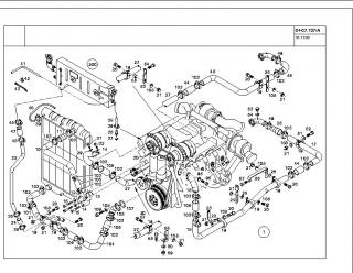 Furtun racire motor Setra 315UL (poz.27)