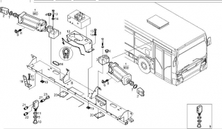 Distribuitor hidraulic usa pasageri autobuz Irisbus Urbanway (poz.9)